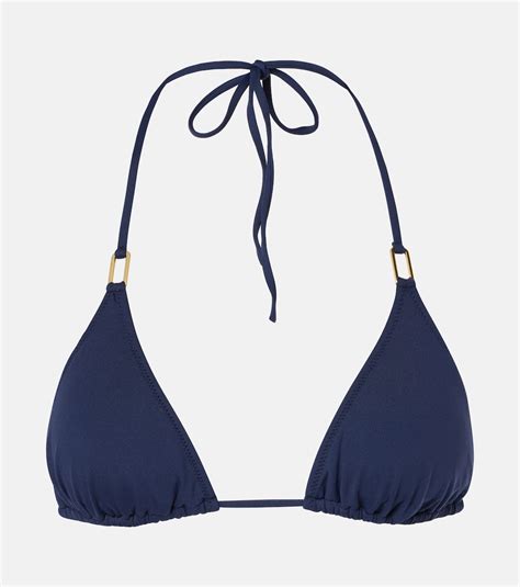 Cancun Bikini Top In Blue Melissa Odabash Mytheresa