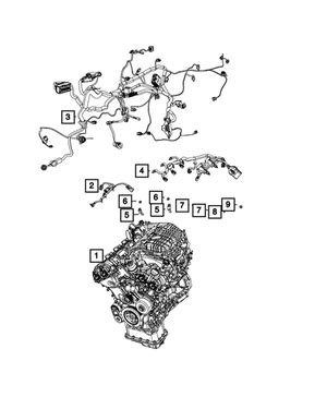 2019 2022 Mopar Jumper Wiring 68371469AA Mopar EStore