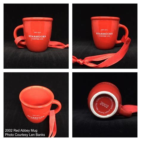 Starbucks Ornaments Mini Mugs - Starbucks Ornament