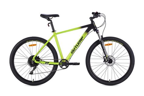 Велосипед Outleap Radius Seven 27,5" рама L 2021 Чорно-салатовий ...