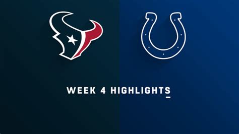 Texans vs. Colts highlights | Week 4