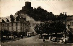 La Roche Guyon S Et O Vues Du Pont Et De La Vacherie Dessin La