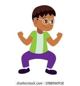 Little Boy Glasses Cartoon Stock Vector (Royalty Free) 1988960918 | Shutterstock