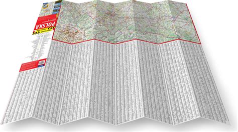 Polska Foliowana Mapa Samochodowa Expressmap