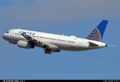 N407UA Airbus A320 232 United Airlines Joe C JetPhotos