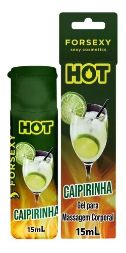 Gel Lubrificante Hot Comest Vel Sabores Ml Beij Vel Top Sabor Caipirinha Mercadolivre