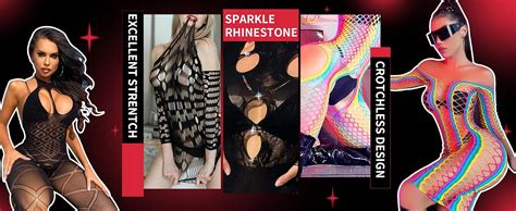 Amazon Famstar Sexy Lingerie For Women Naughty Fishnet Lingerie Set Bodysuit Outfits Teddy