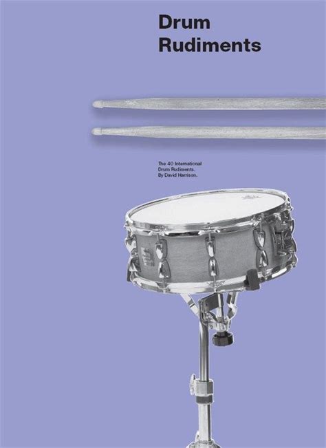 Snare Drum Rudiments Chart Noten Für Schlagzeug