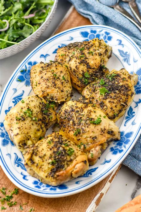 Crock Pot Chicken Thighs - Simple Joy