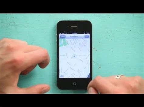 How To Get Gps Navigation On An Iphone Iphone Tips Tricks Youtube