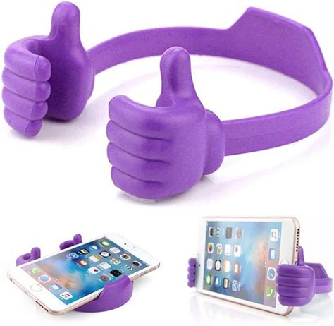 Mobile Phone Stand Holder Thumb Plastic Cell Phone Holder Phone