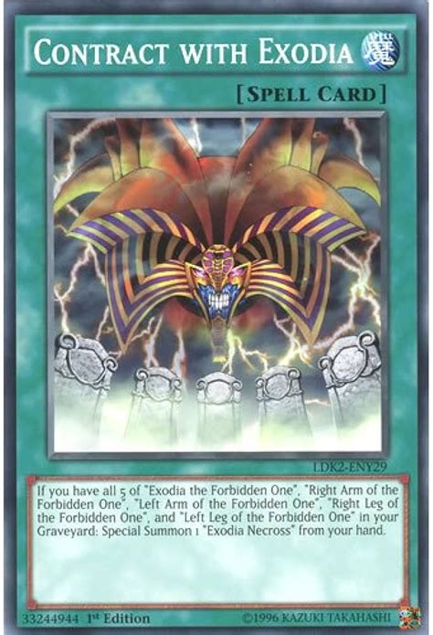 LDK2 ENY09 Exodia Necross Common Legendary Decks II