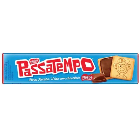 Biscoito Nestle Passatempo Mix Recheio Chocolate Canoas RS