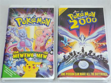 Pokemon The First Movie Vhs