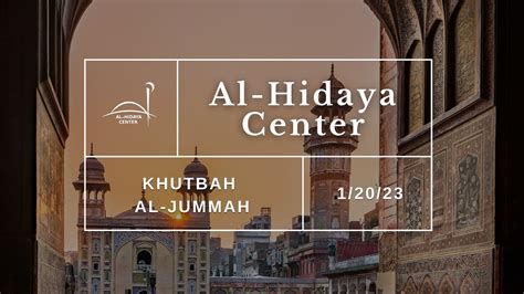 Jummah Livestream 1 20 23 First Khutbah Shaykh Yacine Boudjema