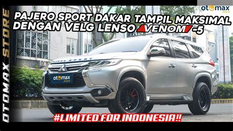 Modifikasi Pajero Sport Dakar Pakai Velg Lenso Venom Limited For