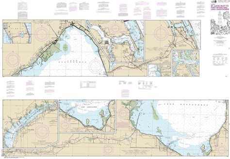 Noaa Chart 11428 Nautical Chart Of Okeechobee Waterway St Lucie Inlet