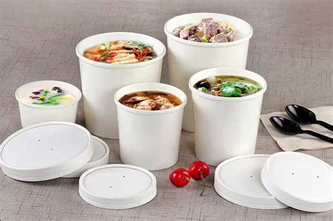 500ml Paper Food Container At Rs 756pack White Paper Food Container In Kanpur Id