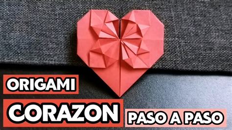 CÓMO HACER CORAZON DE PAPEL?, PASO A PASO ORIGAMI FACIL, MANUALIDADES