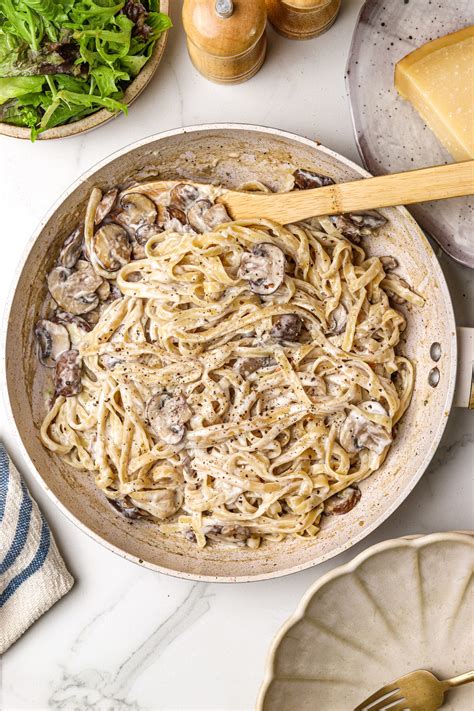 Mushroom Pasta - Food Faith Fitness