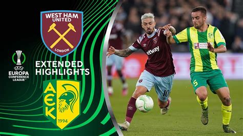 West Ham United Vs AEK Larnaca 16 Mar 2023 Video Highlights FootyRoom