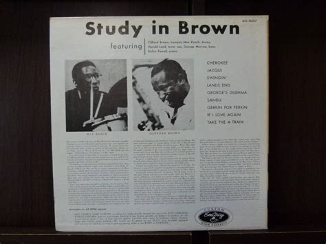 激レア 美盤MONO CLIFFORD BROWN STUDY IN BROWN ジャズ一般 売買されたオークション情報yahooの商品