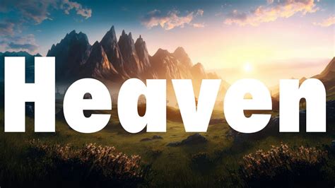 Avicii - Heaven [Lyrics] - YouTube