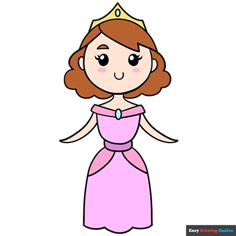 How To Draw A Princess Really Easy Drawing Tutorial, 56% OFF