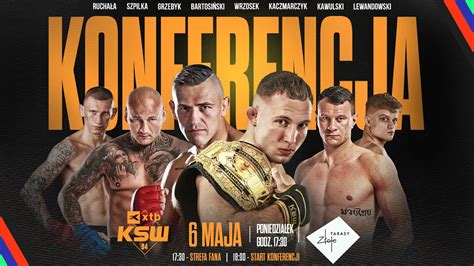 SZPILKA I WRZOSEK OKO W OKO PRZED WALKĄ XTB KSW 94 KONFERENCJA