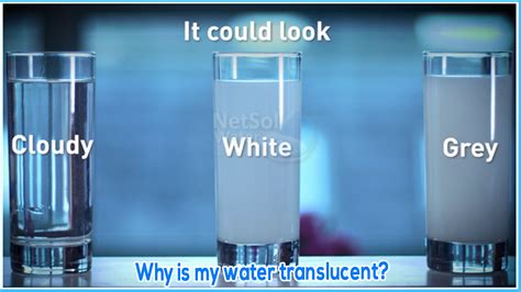 Water Why Is My Drinking Water Cloudy Grey Water