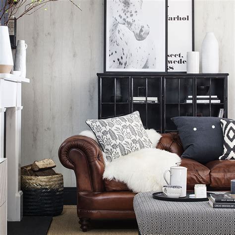 Living Room Ideas To Match Brown Leather Sofa | Bryont Blog