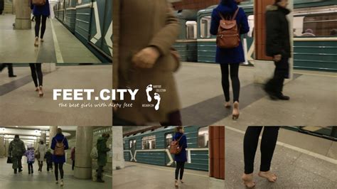 The Girl First Time Barefoot In The Subway 1 👣 By Feetcity