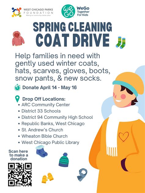 West Chicago Launches Spring Cleaning Coat Drive to Support Local