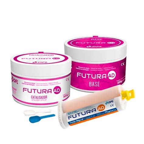 Silicone De Adição Futura Ad Kit Simples Com Fluído Regular Dfl