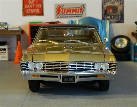 1967 Chevy Impala SS Stock Plastic Model Car Kit 1 25 Scale