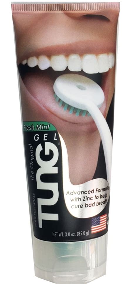 Tung Gel Fresh Mint Para Limpeza Da Língua Curaprox