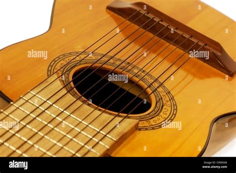 Body Of A Charango South American Stringed Acoustic Instrument With 10