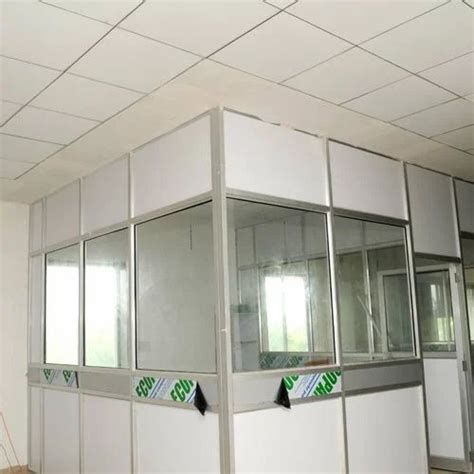 Aluminum Glass Partitions And Grid Ceiling At Best Price In Vadodara