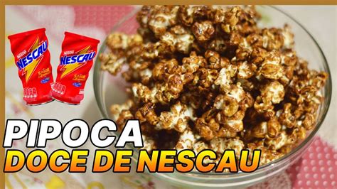 Receita De Pipoca De Chocolate A Pipoca Doce Que Voc N O Vai Parar