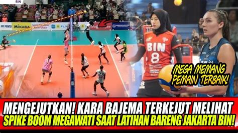 MENGEJUTKAN Kara Bajema Terkejut Melihat Spike Boom Megawati Saat