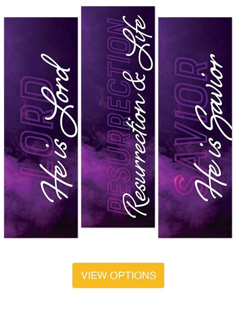 Lent Banner Sets