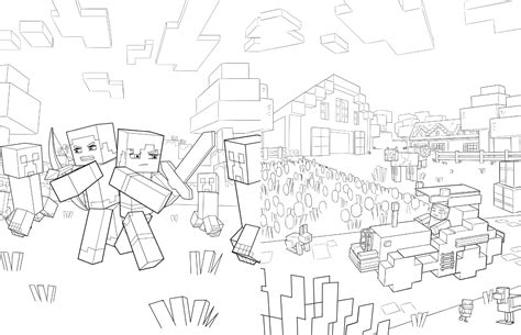 Minecraft Official Adventure Coloring Book