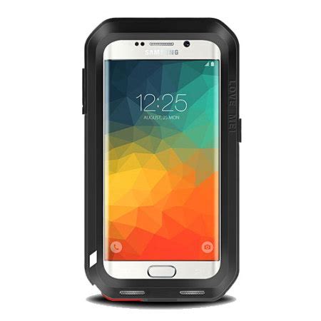 Love Mei Powerful Samsung Galaxy S Edge Plus Protective Case Black