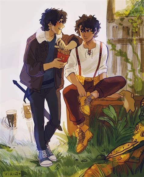 Leo And Nico Percy Jackson Percy Jackson Leo Percy Jackson Fandom