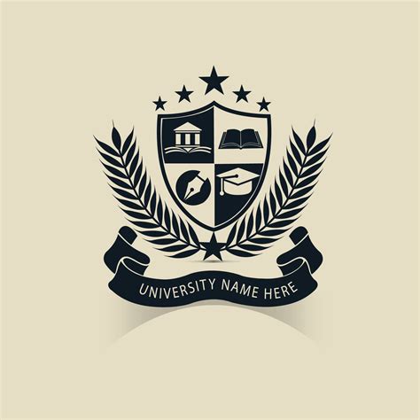 UNIVERSITY LOGO DESIGN 21996239 Vector Art at Vecteezy