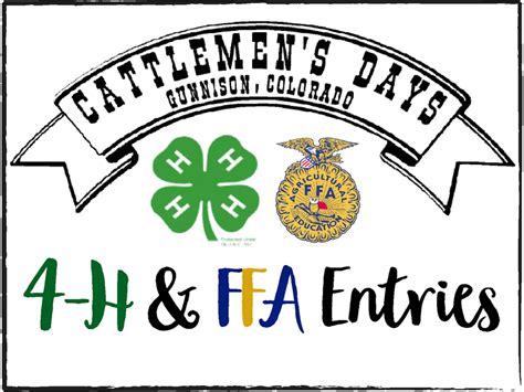 2024 Cattlemen S Days 4 H And FFA Shows And Exhibits FairEntry