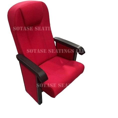 High Back Sotase Auditorium Push Back Chair Without Cup Holder At Best Price In New Delhi