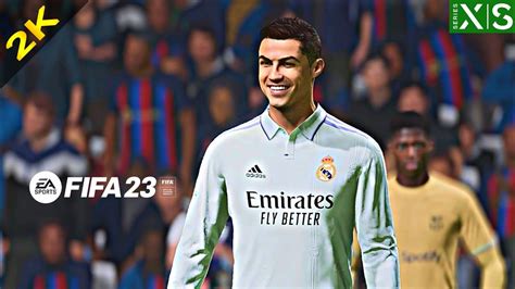 Fifa 23 Real Madrid Vs Barcelona Ft Ronaldo Ucl Final Xbox