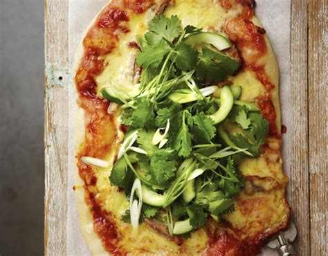 Recipe Peking Duck Pizza Dairy Australia