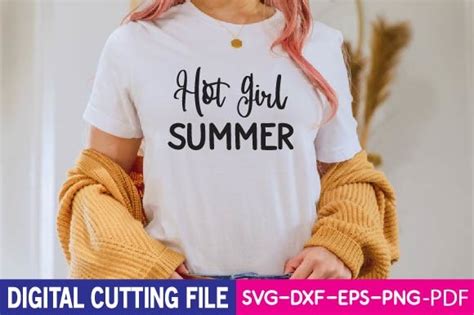 Hot Girl Summer Svg Graphic By Digital Svg Design Stor Creative Fabrica